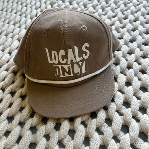 Binky Bro Locals Only toddler sized hat worn once